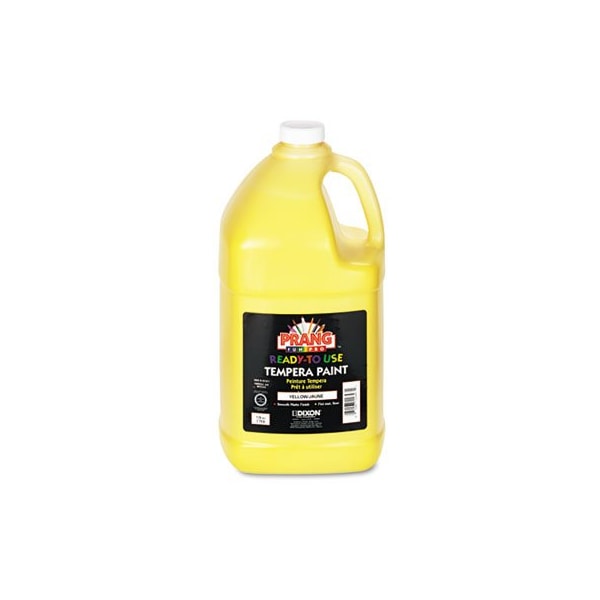 Dixon Ticonderoga Prang, Ready-To-Use Tempera Paint, Yellow, 1 Gal 22803 - main